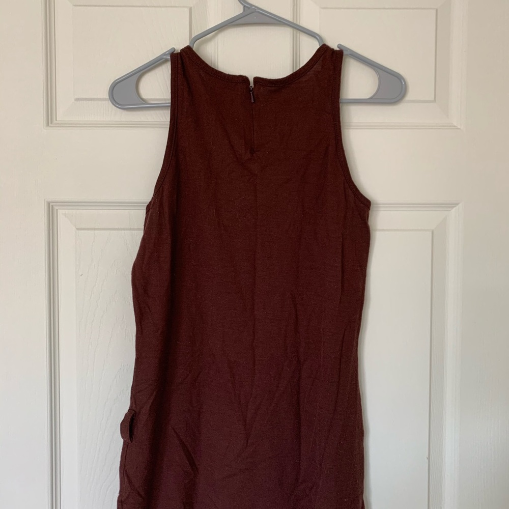 Maroon Rocker Tank - Picture 2 of 2